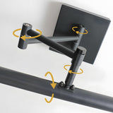 Modern Black Vanity Light Bar with Adjustable Swing Arms – Professional Bathroom Lighting for Makeup and Grooming 6
