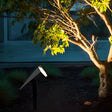 Solar Adjustable Angle Flood Spike Light - Efficient Outdoor Spotlight with Dual Color Modes 1