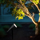 Solar Adjustable Angle Flood Spike Light - Efficient Outdoor Spotlight with Dual Color Modes 1