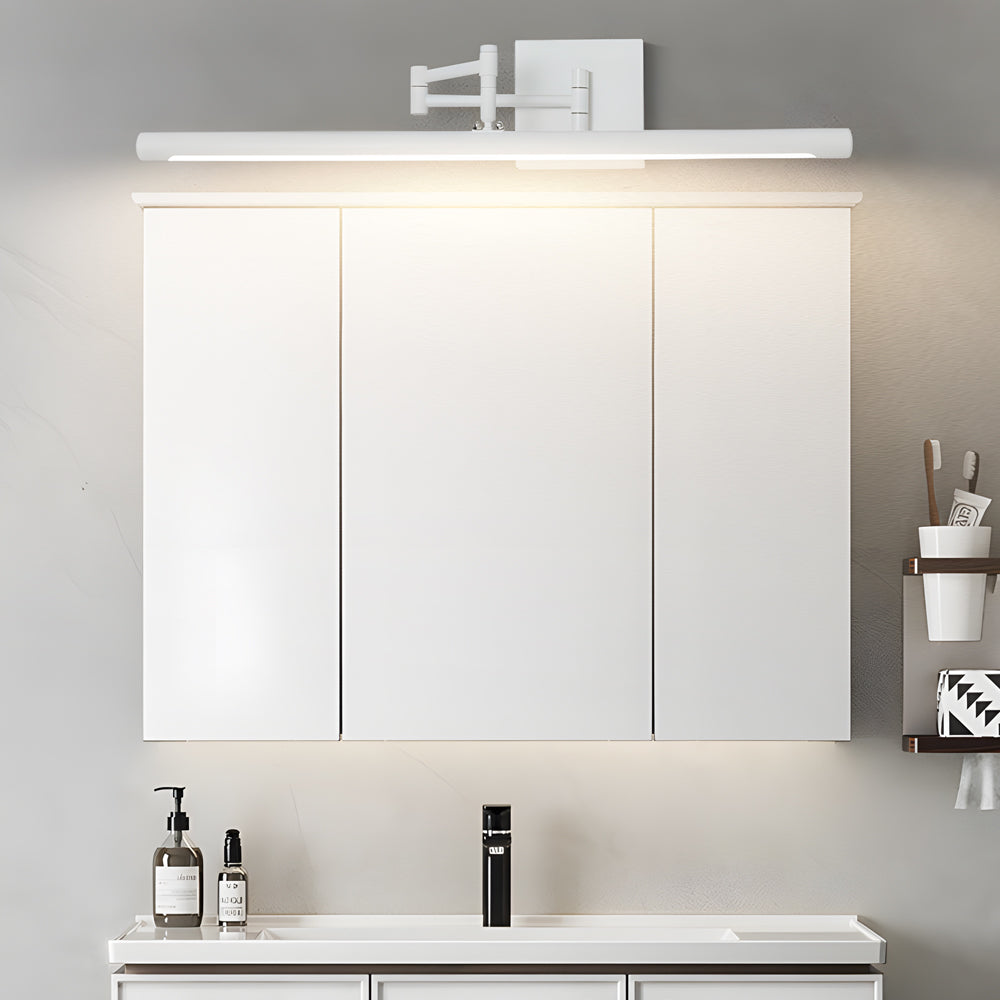 Modern Black Vanity Light Bar with Adjustable Swing Arms – Professional Bathroom Lighting for Makeup and Grooming 4