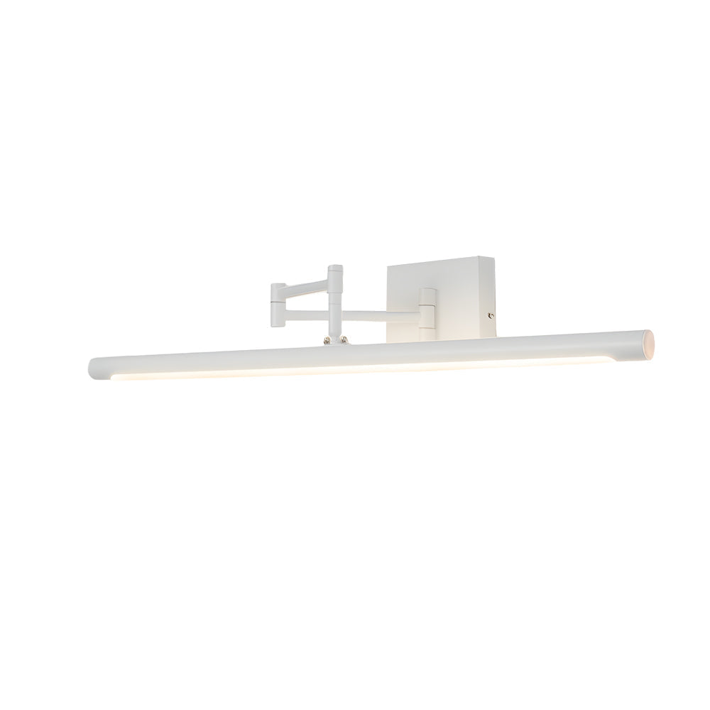 Modern Black Vanity Light Bar with Adjustable Swing Arms – Professional Bathroom Lighting for Makeup and Grooming 8