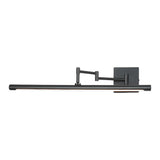 Modern Black Vanity Light Bar with Adjustable Swing Arms – Professional Bathroom Lighting for Makeup and Grooming 7
