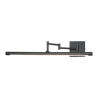Modern Black Vanity Light Bar with Adjustable Swing Arms – Professional Bathroom Lighting for Makeup and Grooming 7