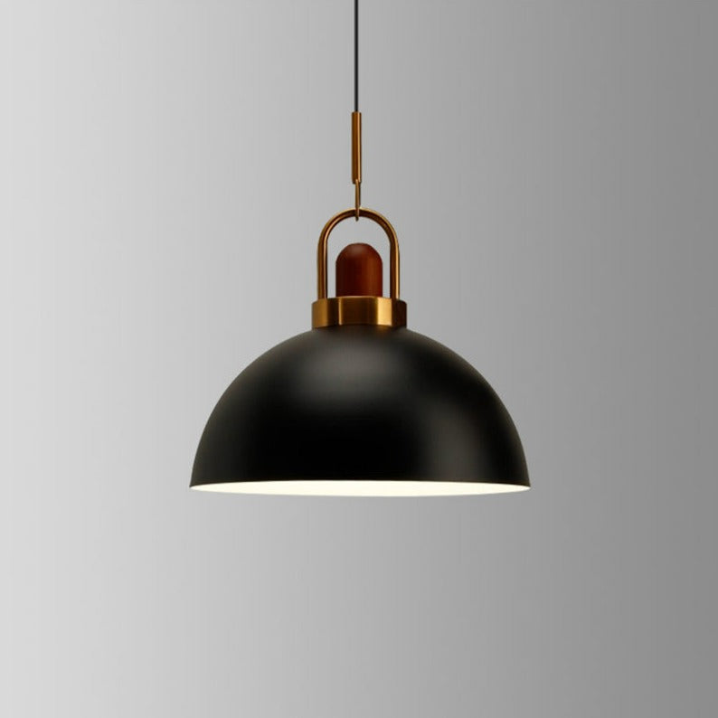 Abbott Modern Nordic Pendant Lighting - Adjustable Aluminum Shade & Brass Base for Stylish Kitchen Illumination 9