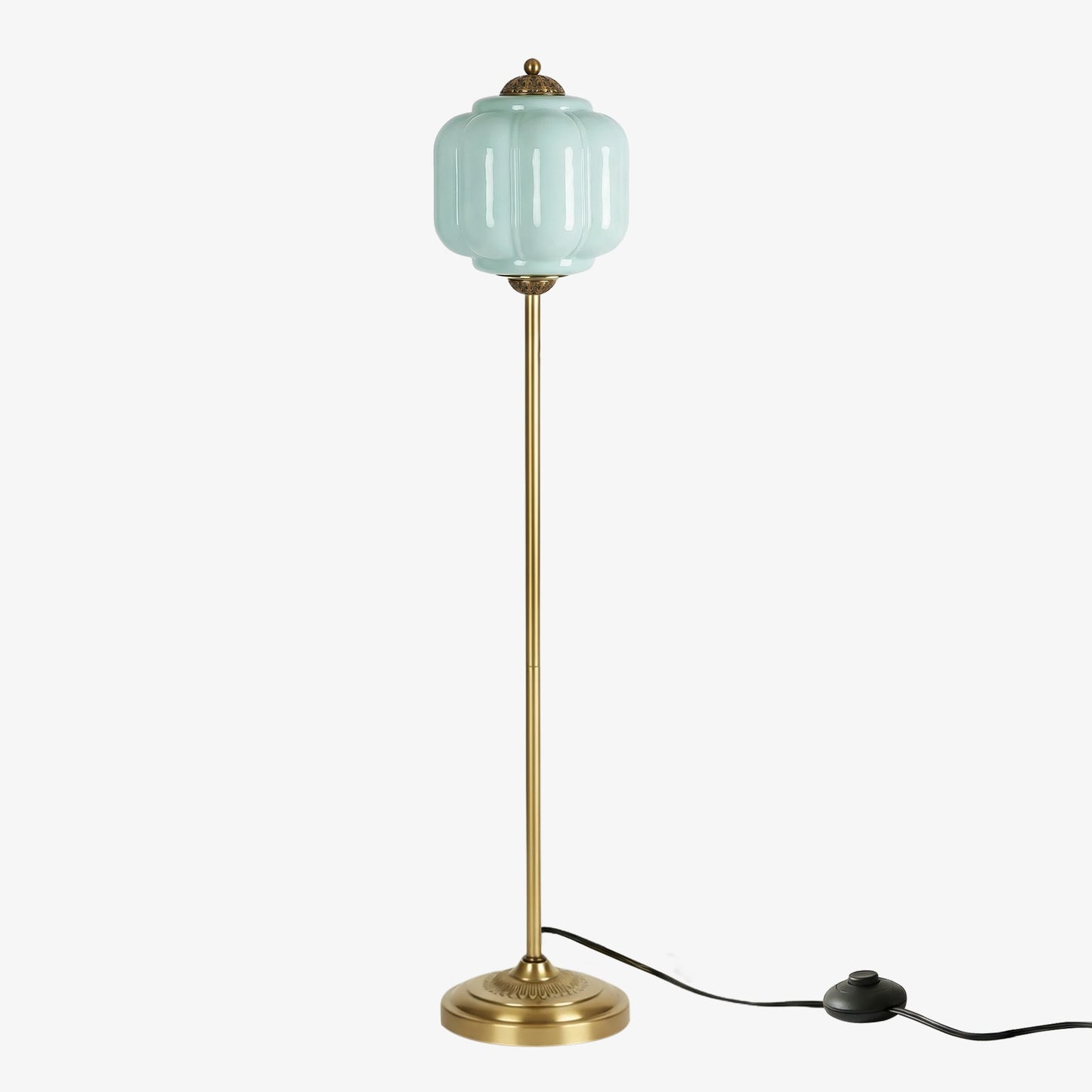 Eloise Collection | Floor Lamp with Unique Retro Glass Design - Stylish Lighting for Living Rooms 13