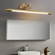 Brushed Gold Bathroom Vanity Light Bar - Adjustable LED with 3 Color Temperatures for Stylish Illumination 1