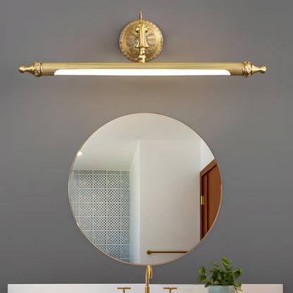 Brushed Gold Bathroom Vanity Light Bar - Adjustable LED with 3 Color Temperatures for Stylish Illumination 2
