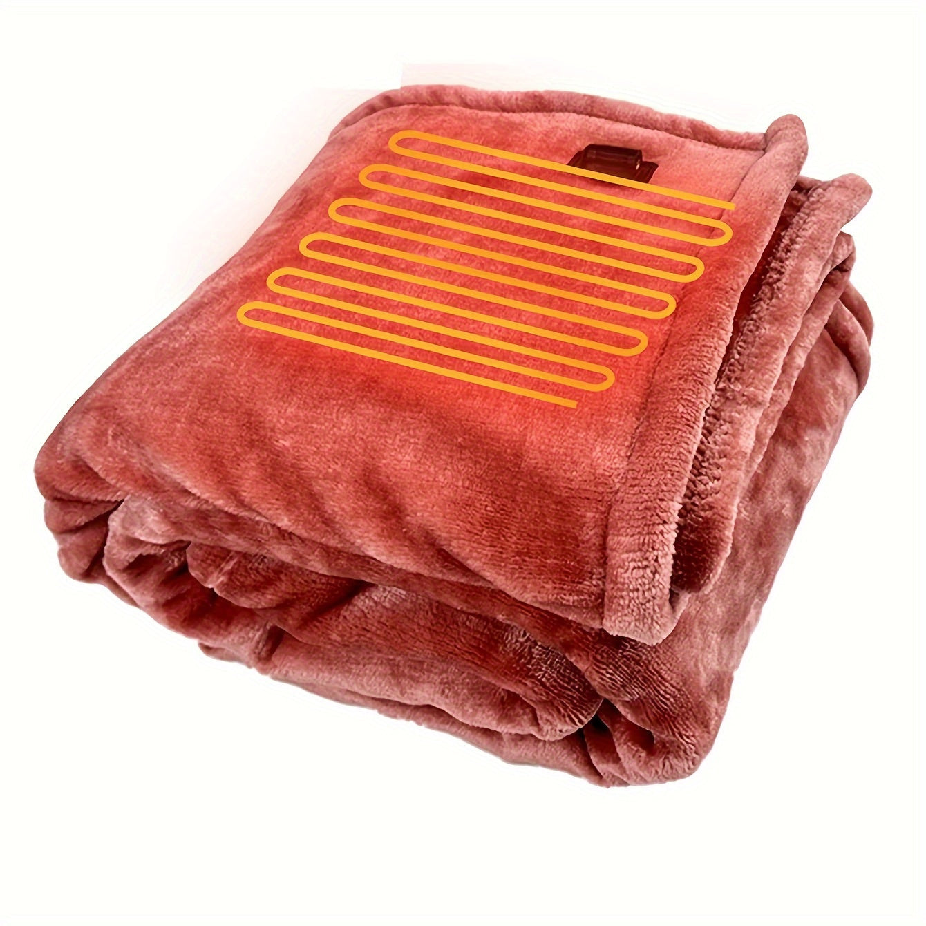 Zemra 12V Heated Car Blanket - Soft Flannel with Overheat Protection for Warmth on the Go 4