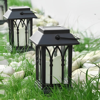 Lumos Solar Candlestick Lantern - Portable LED Light with Intelligent Sensor for Outdoor Ambiance 11