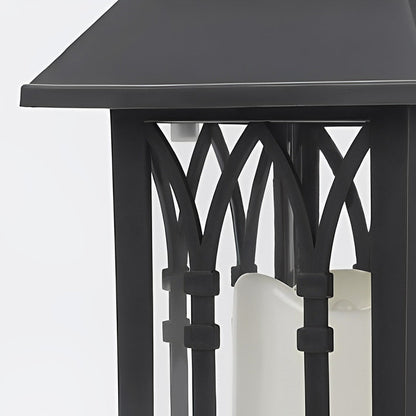 Lumos Solar Candlestick Lantern - Portable LED Light with Intelligent Sensor for Outdoor Ambiance 13