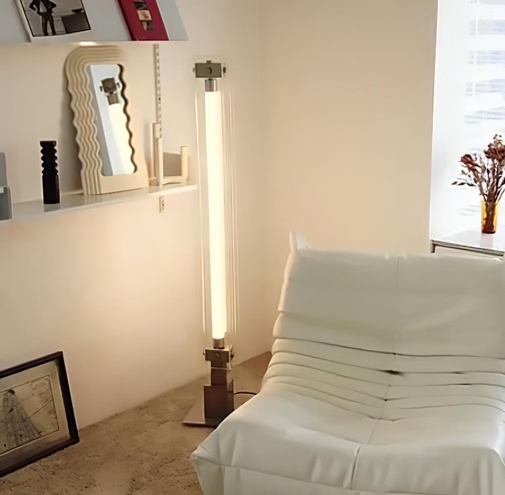 Modern Floor Lamp – Minimalist Glass Design with Integrated LED – Stylish Lighting for Living Room Spaces 5