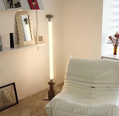 Modern Floor Lamp – Minimalist Glass Design with Integrated LED – Stylish Lighting for Living Room Spaces 5