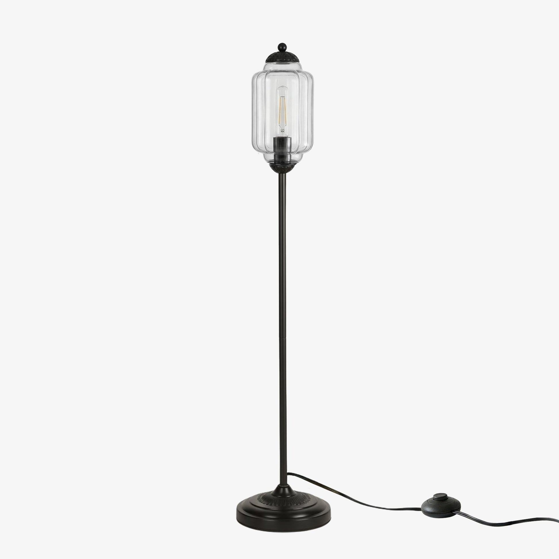 Eloise Collection | Floor Lamp with Unique Retro Glass Design - Stylish Lighting for Living Rooms 23