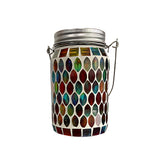 Vibrant Solar Glass Mosaic Cup Lamp - Colorful Landscape Lighting for Outdoor Ambiance 11