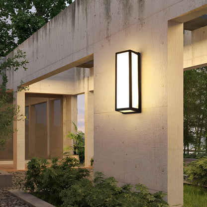 Contemporary Outdoor Wall Light with Motion Sensor & Dual Color Modes – Waterproof LED Lighting for Safety and Convenience 3