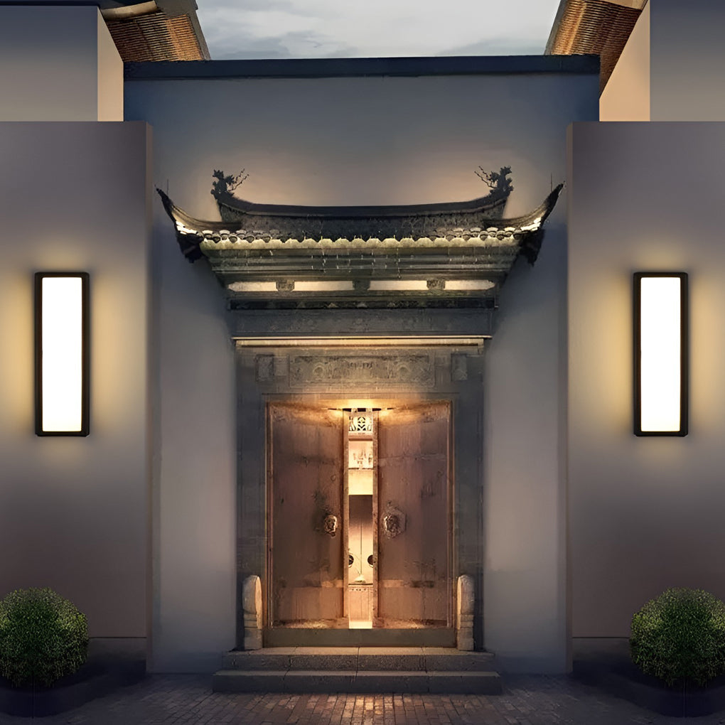 Contemporary Outdoor Wall Light with Motion Sensor & Dual Color Modes – Waterproof LED Lighting for Safety and Convenience 5