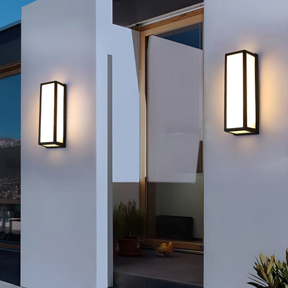 Contemporary Outdoor Wall Light with Motion Sensor & Dual Color Modes – Waterproof LED Lighting for Safety and Convenience 6
