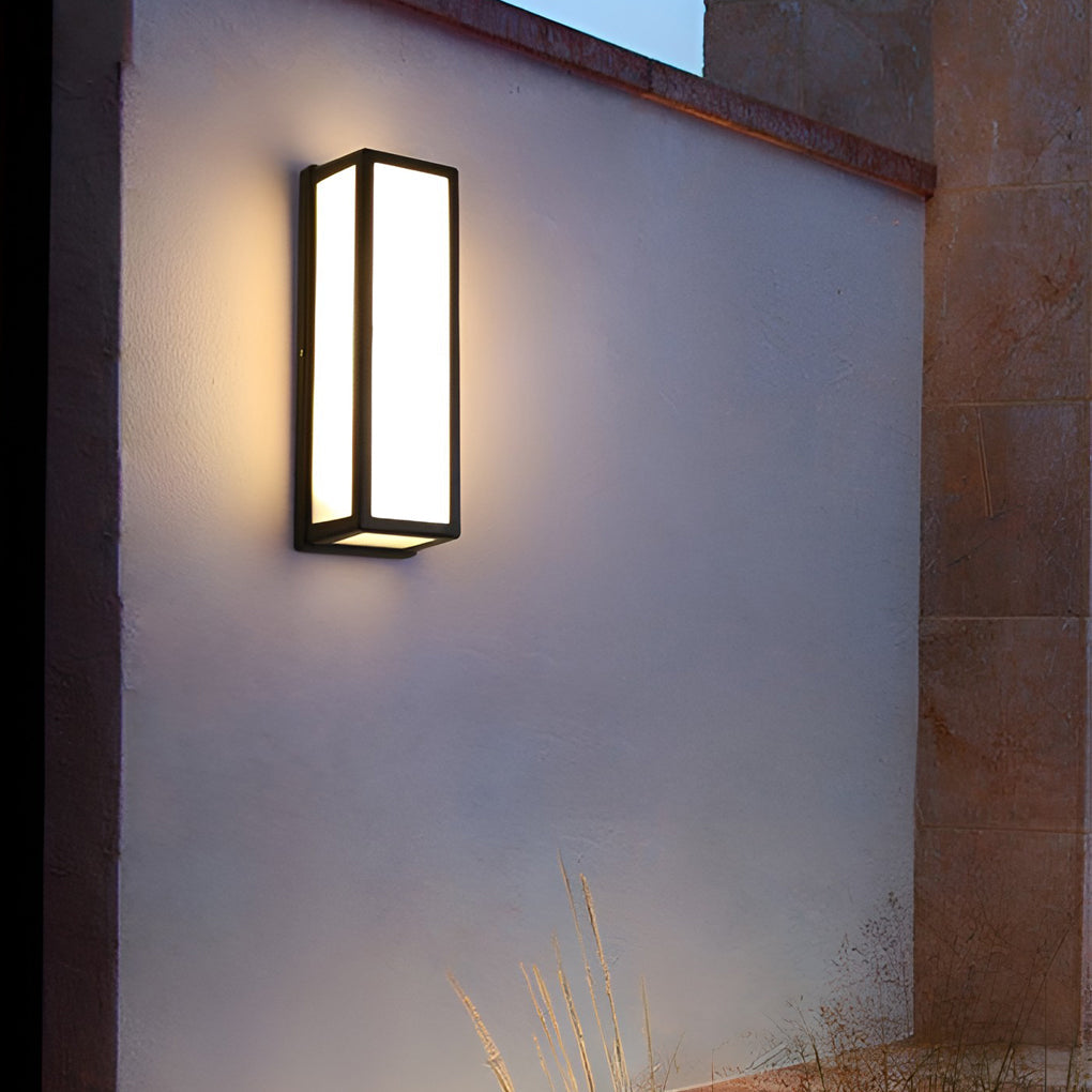 Contemporary Outdoor Wall Light with Motion Sensor & Dual Color Modes – Waterproof LED Lighting for Safety and Convenience 9