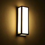 Contemporary Outdoor Wall Light with Motion Sensor & Dual Color Modes – Waterproof LED Lighting for Safety and Convenience 10