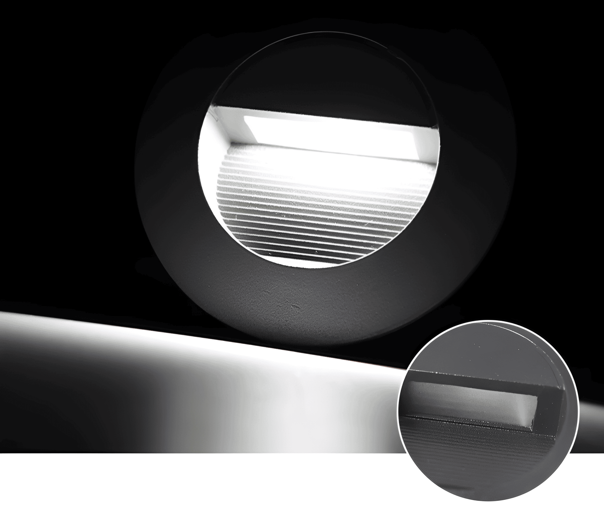 Orvalo | Round LED Outdoor Staircase Light with Soft Illumination – Energy-Efficient Lighting for Safety 15