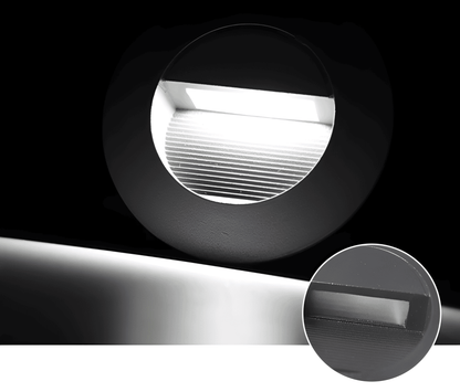 Orvalo | Round LED Outdoor Staircase Light with Soft Illumination – Energy-Efficient Lighting for Safety 15