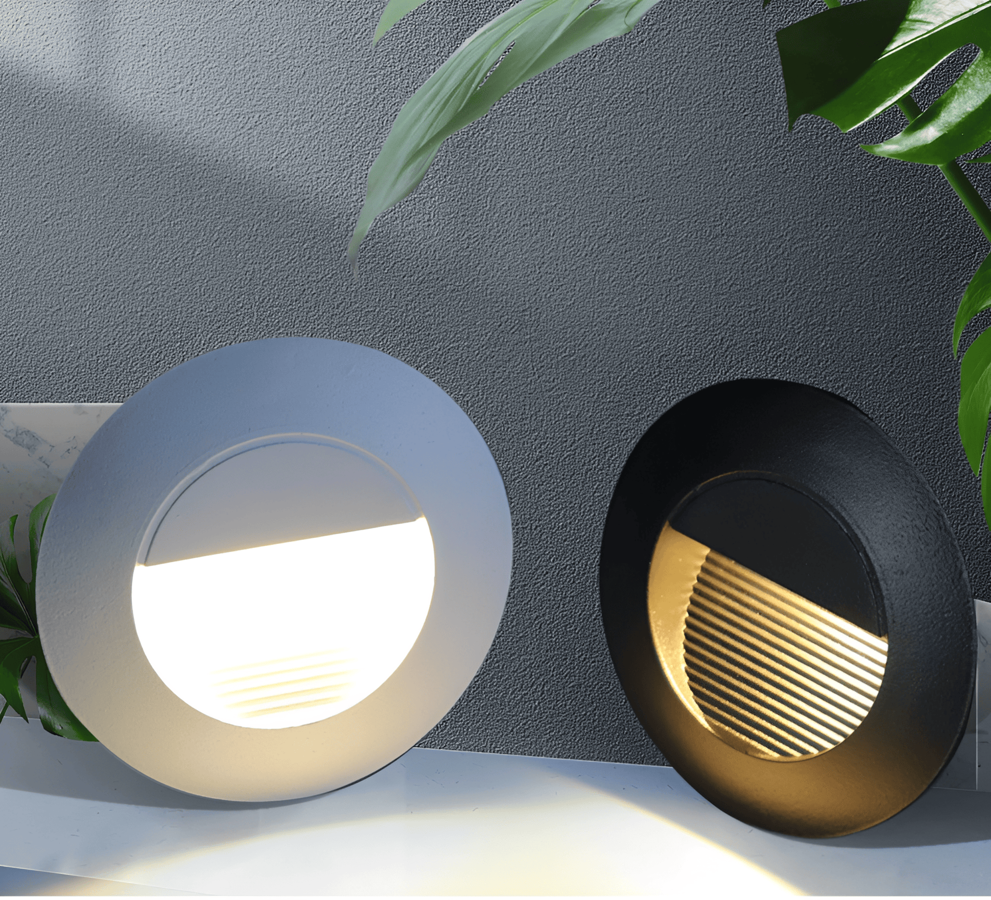 Orvalo | Round LED Outdoor Staircase Light with Soft Illumination – Energy-Efficient Lighting for Safety 17