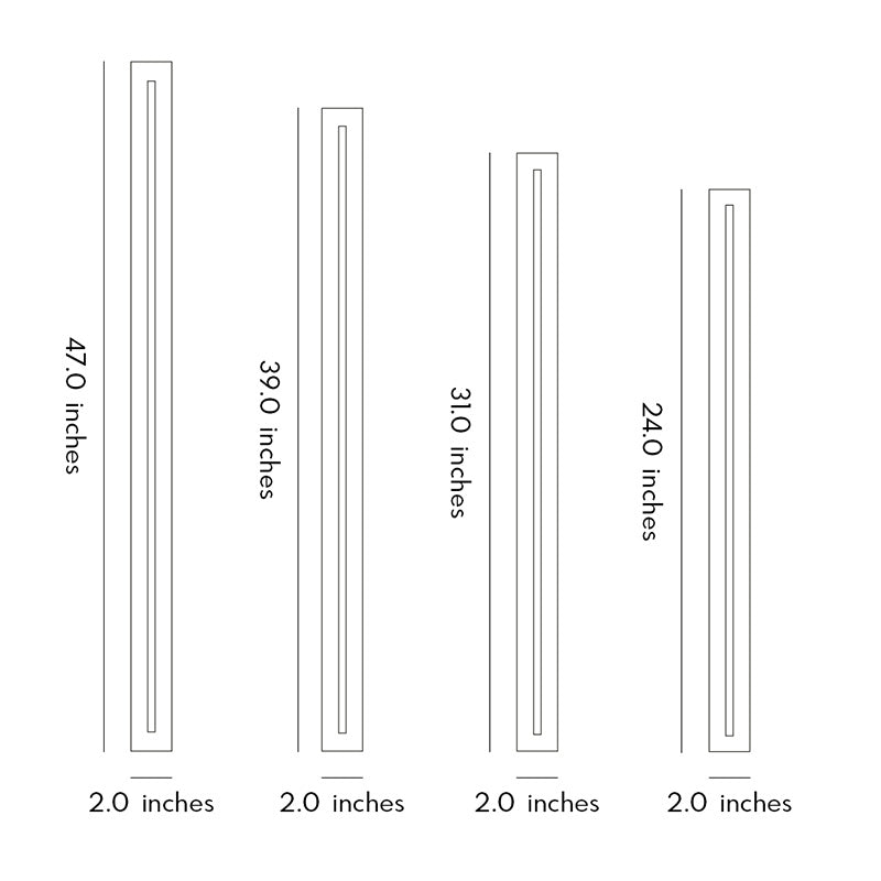 Modern Linear Wall Sconce Lighting with LED & Dimmable Options – Sleek Design for Soft Illumination 12