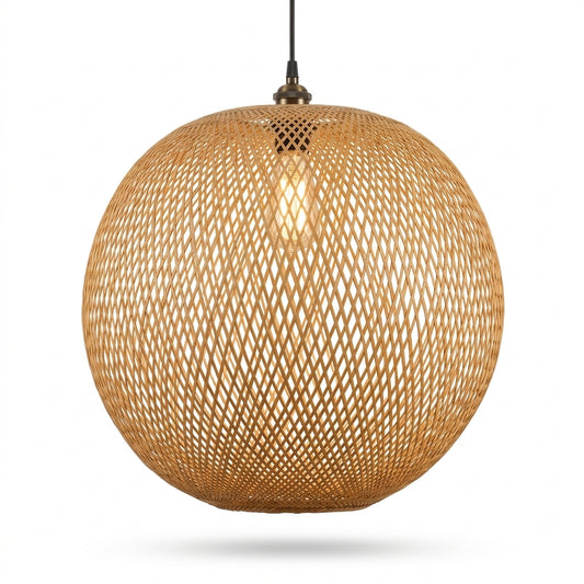 Bamboo Handwoven Pendant Lamp Shade
