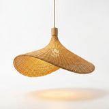 Natural Woven Bamboo Pendant Lamp