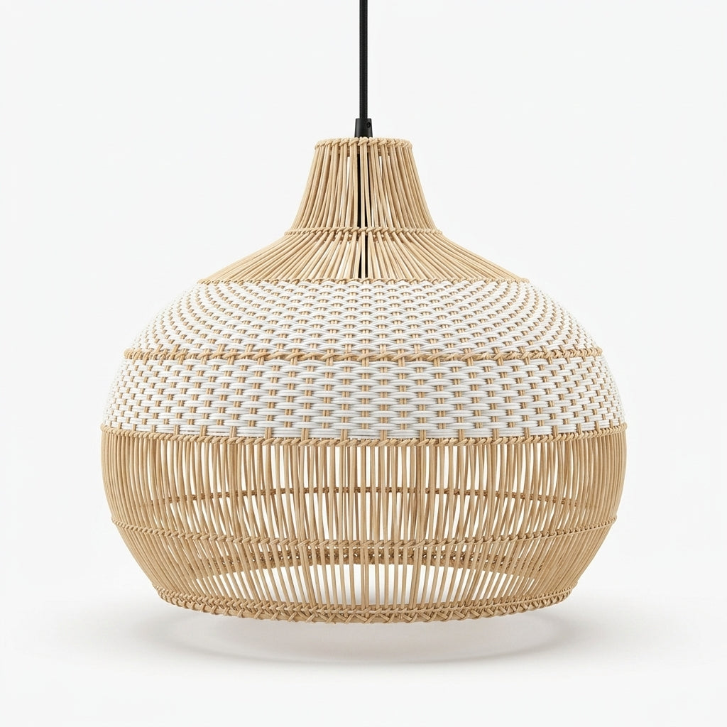Bask Handwoven Pendant