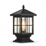 Classic Solar Post Light Lantern Outdoor
