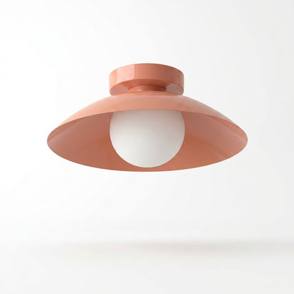 Conelush Flush-Mounted Metal Ceiling Light