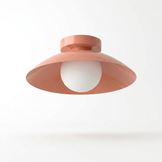 Conelush Flush-Mounted Metal Ceiling Light