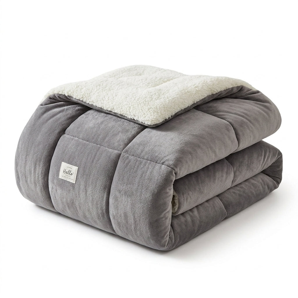 DomuCozy Lodge Sherpa Fleece Duvet