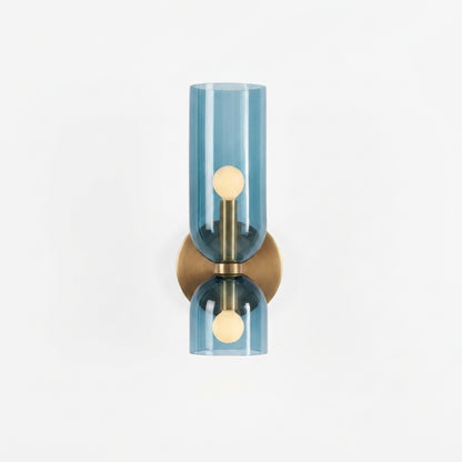 Elegance Double-Head Glass Wall Lamp