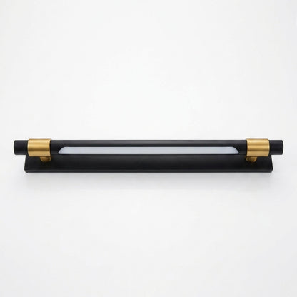 Elegant Black and Gold Vanity Light