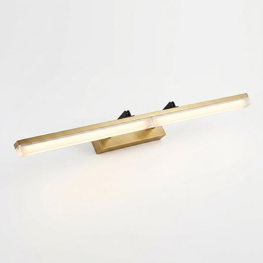 Extendable Gold Bathroom Vanity Light Bar