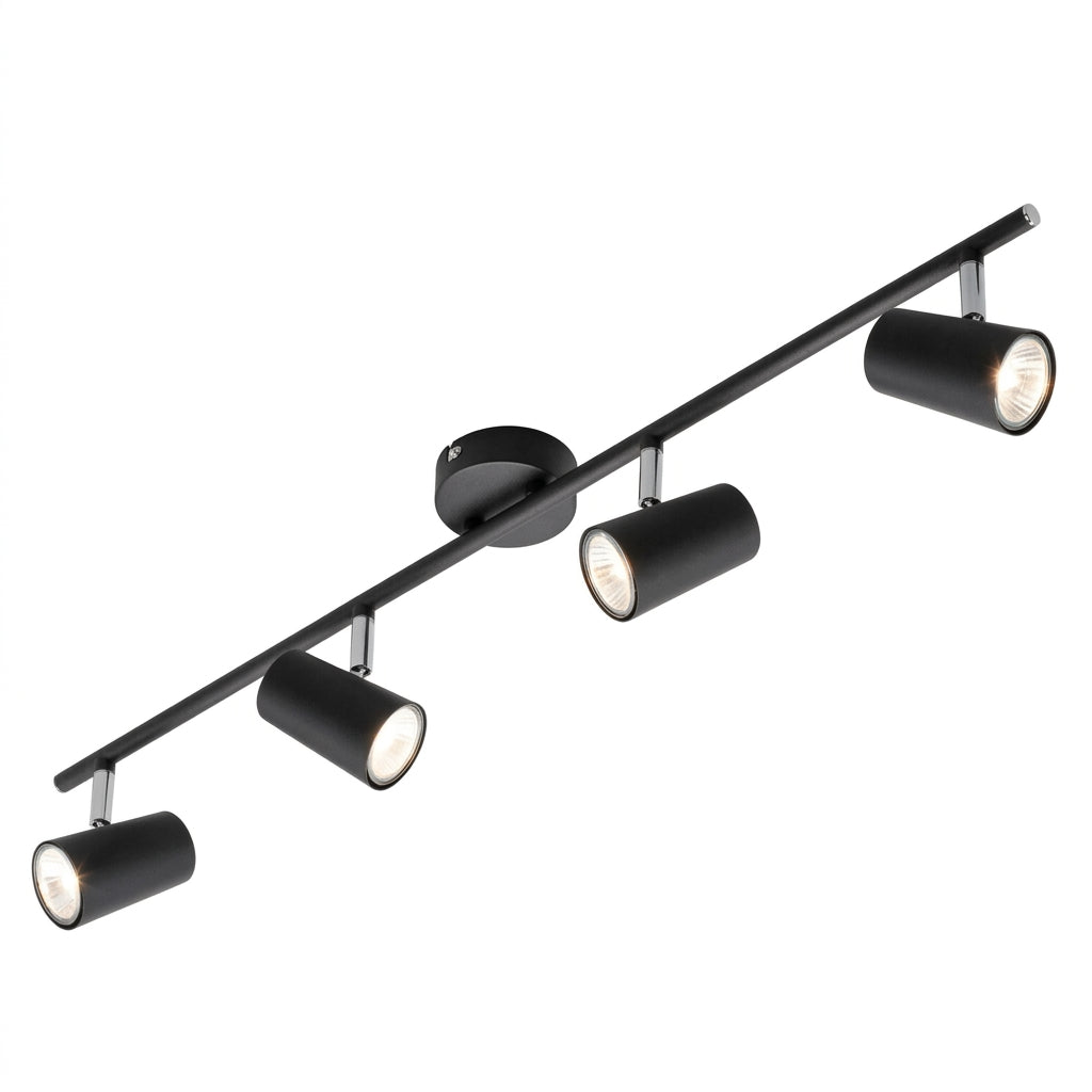 Ezri Modern Adjustable 4-Light Spotlight Bar