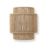 Bohemian Hemp Rope Wall Sconce