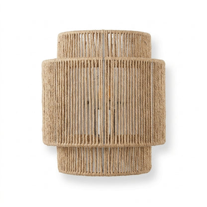 GlowNest Hemp Rope Wall Lamp