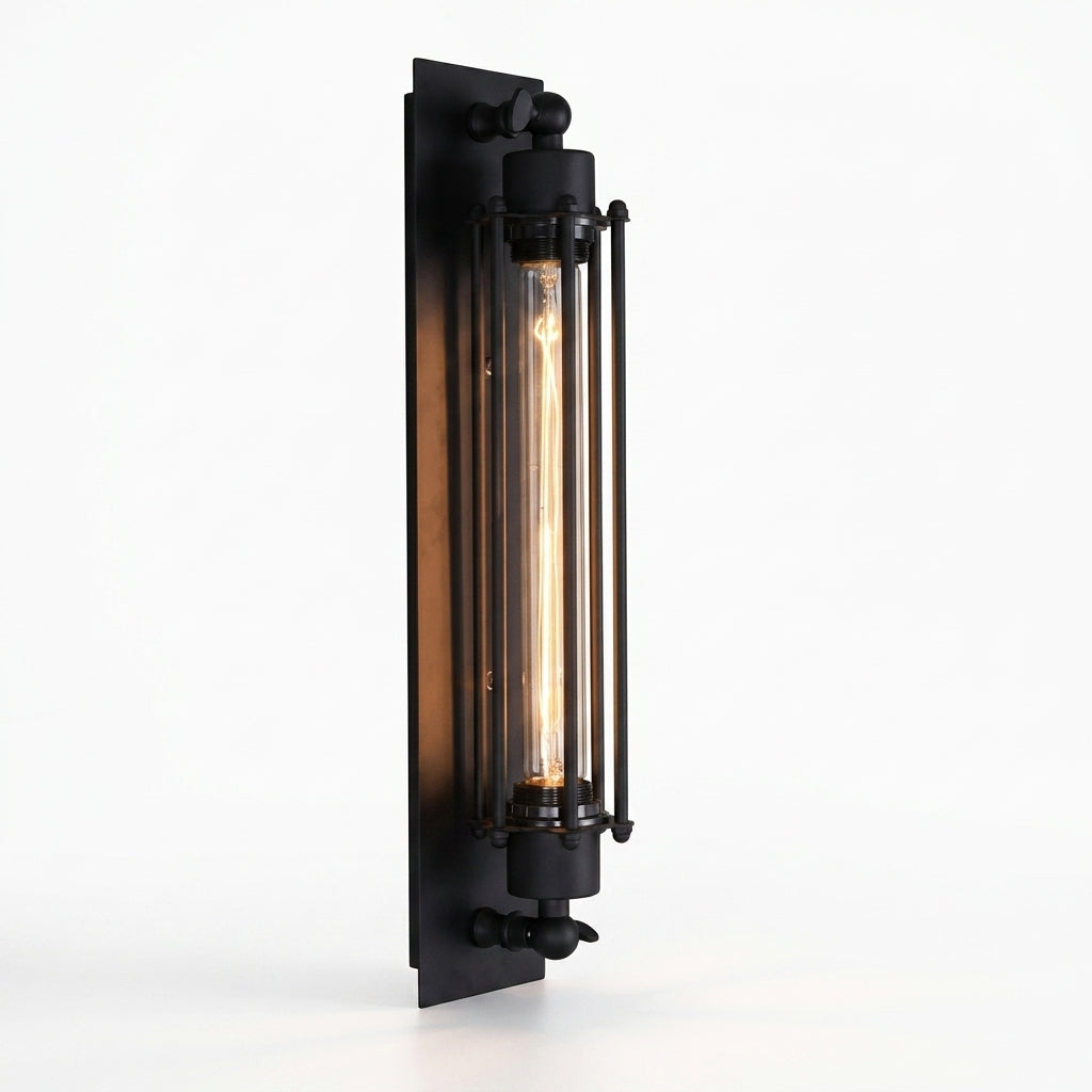 Industrial Outdoor Wall Sconce Tube Light