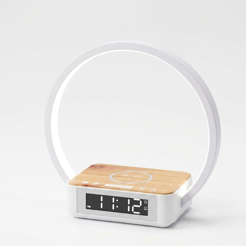 LampAlarm Charging Table Lamp