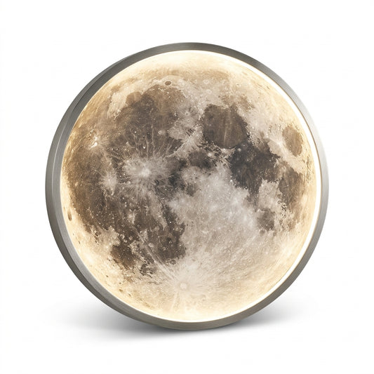 Lunar Moon-Shaped LED Wall Lamp