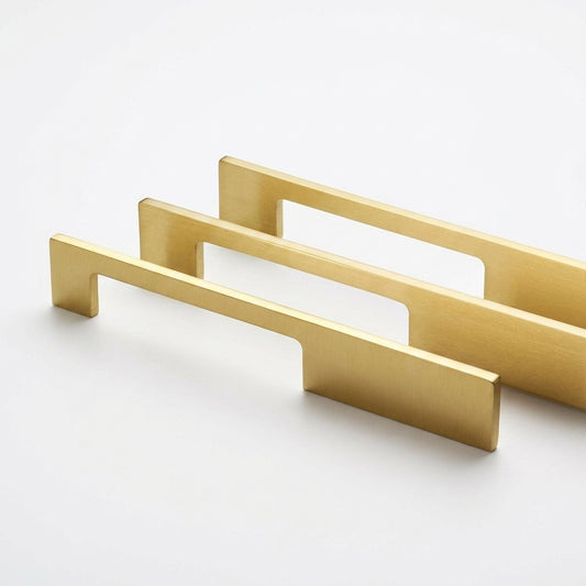 Luxura Brushed Brass Cabinet Handles