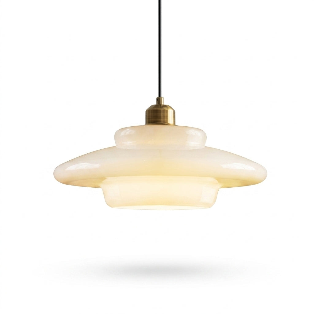 Opal White Glass Pendant Lighting