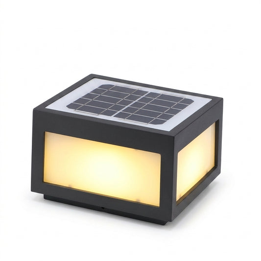 Solar Pillar LED Landscape Light