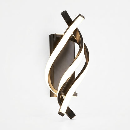 Spiral LED Wall Sconce Lighting