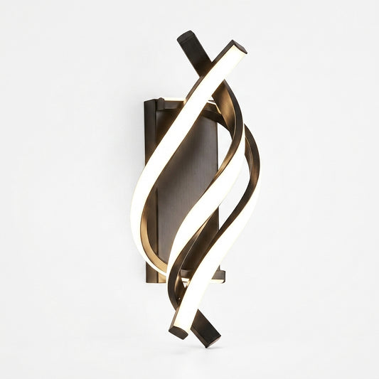 Spiral LED Wall Sconce Lighting