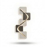 Wave Pattern LED Wall Sconce