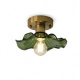 Leaf Glass Ceiling Light